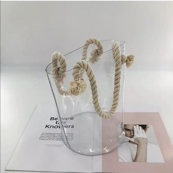 Chic Fashion Beach Clear Transparent twist knot - Picture 2 of 7